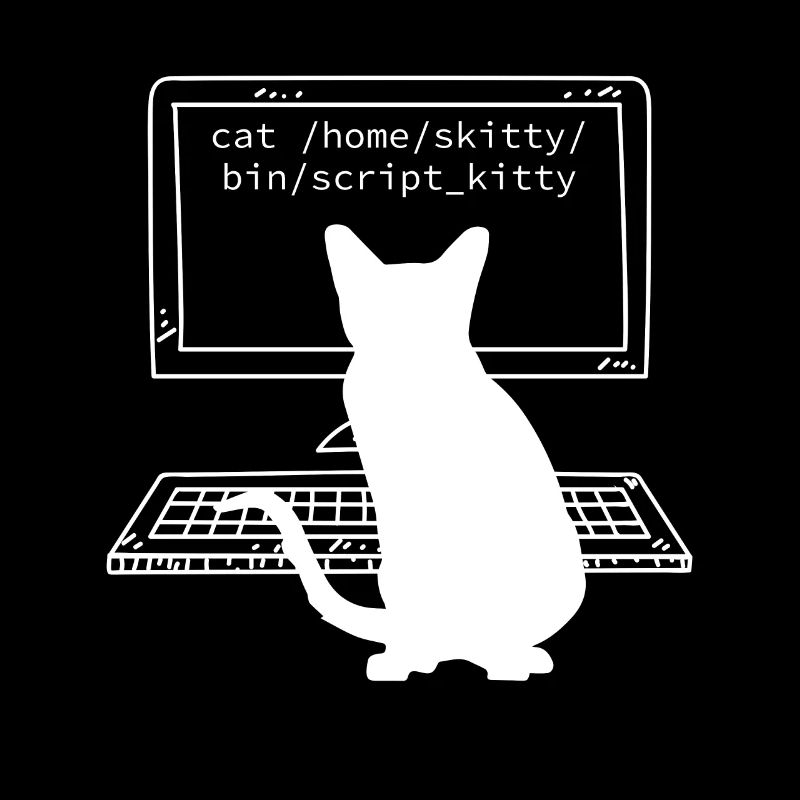 Programmierer Coder Informatiker Spaß Katzen