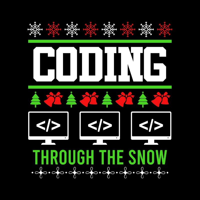 Programmeur Noël Ugly Christmas Coding