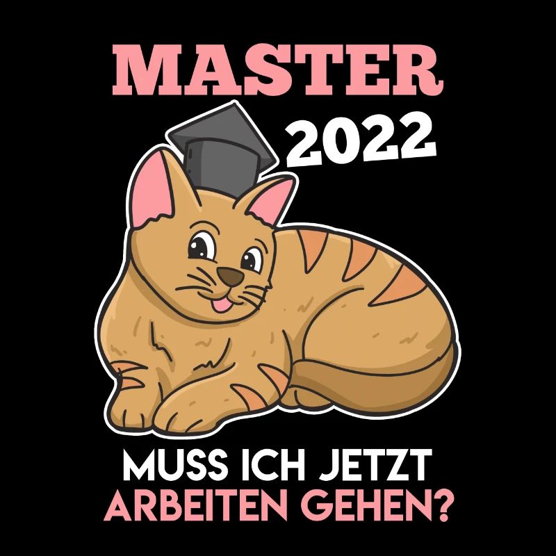 Katze Master 2022 Abschluss Master