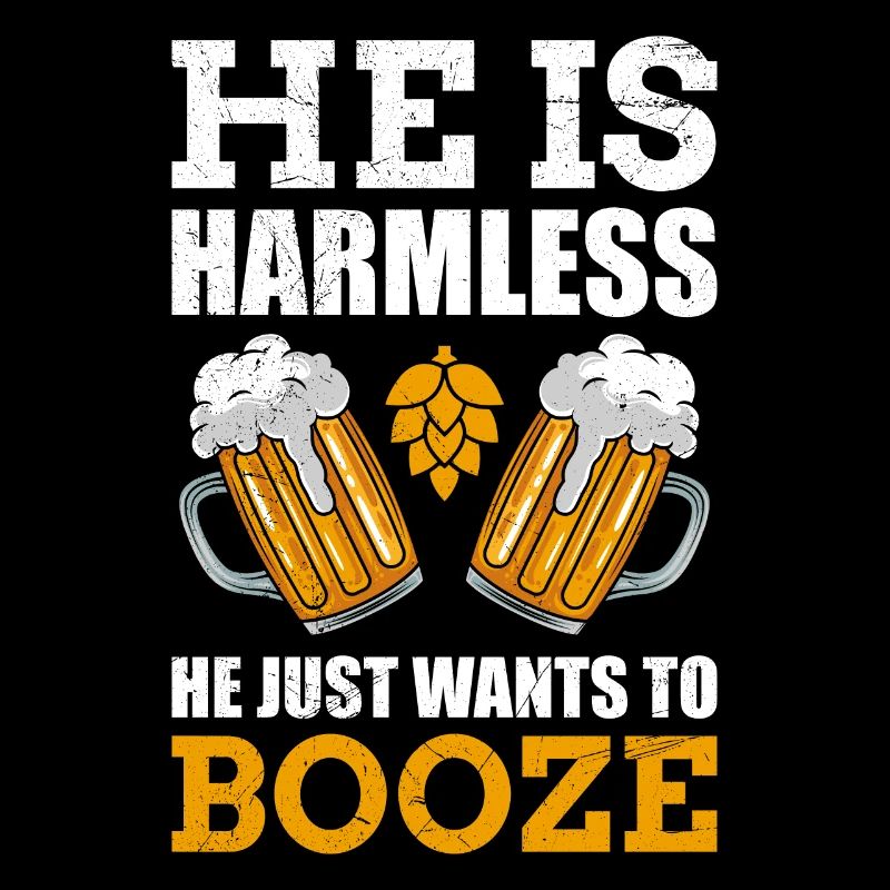 Der will nur Bier Herren Biertrinker