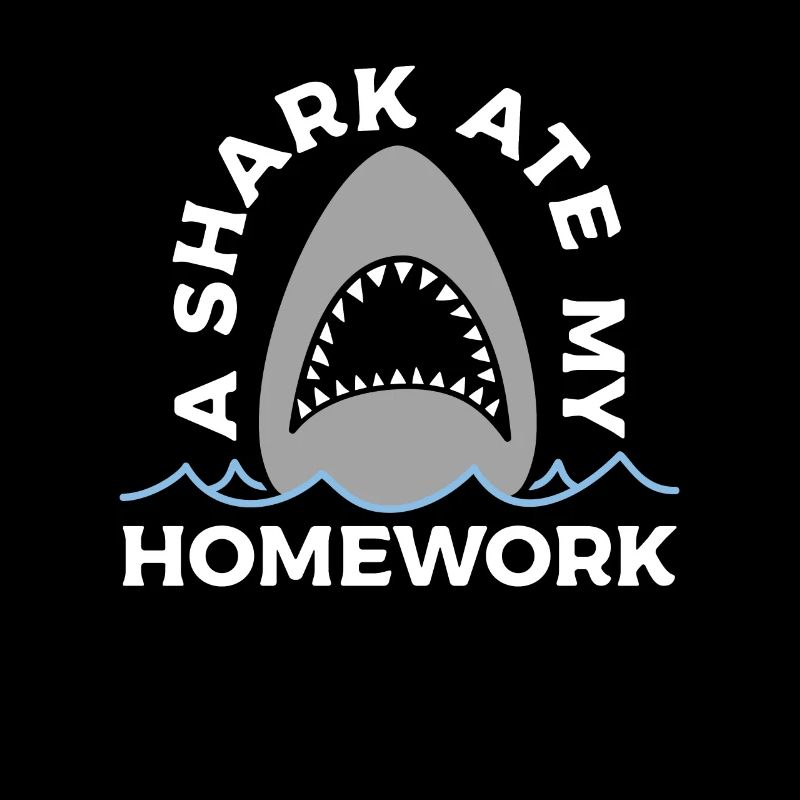 Un requin a mes devoirs pour les amoureux des requins