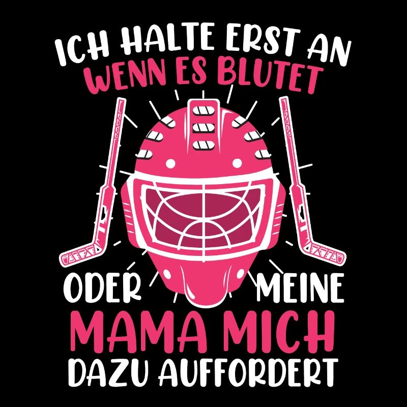 Ich halte erst an wenns es blutet Eishockey