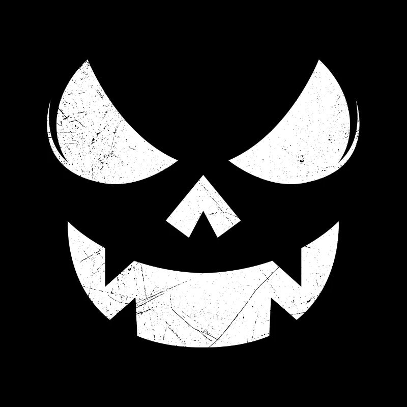 Knochen Gesicht Halloween