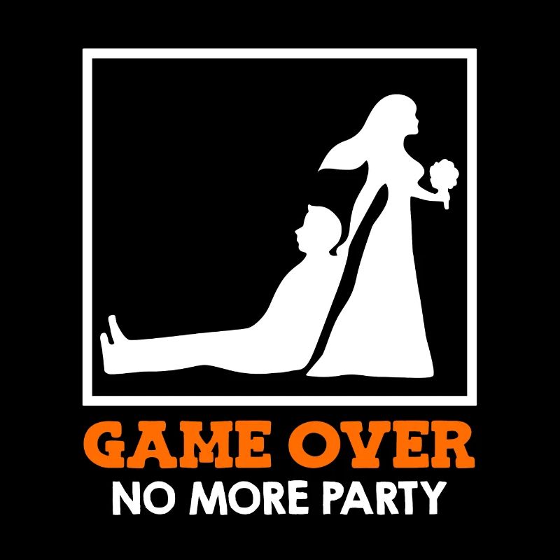 Game Over - Brautpaar Hochzeit