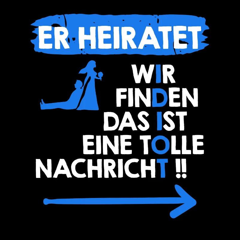 Der Idiot heiratet Bräutigam Junggesellenabschied