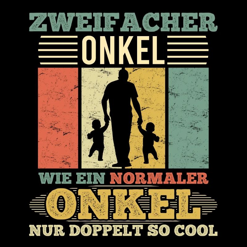 Zweifacher Onkel normaler Onkel