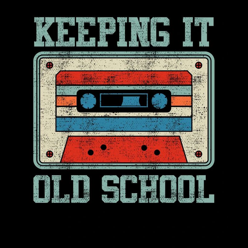 Keeping it old school cassette player cassettes
