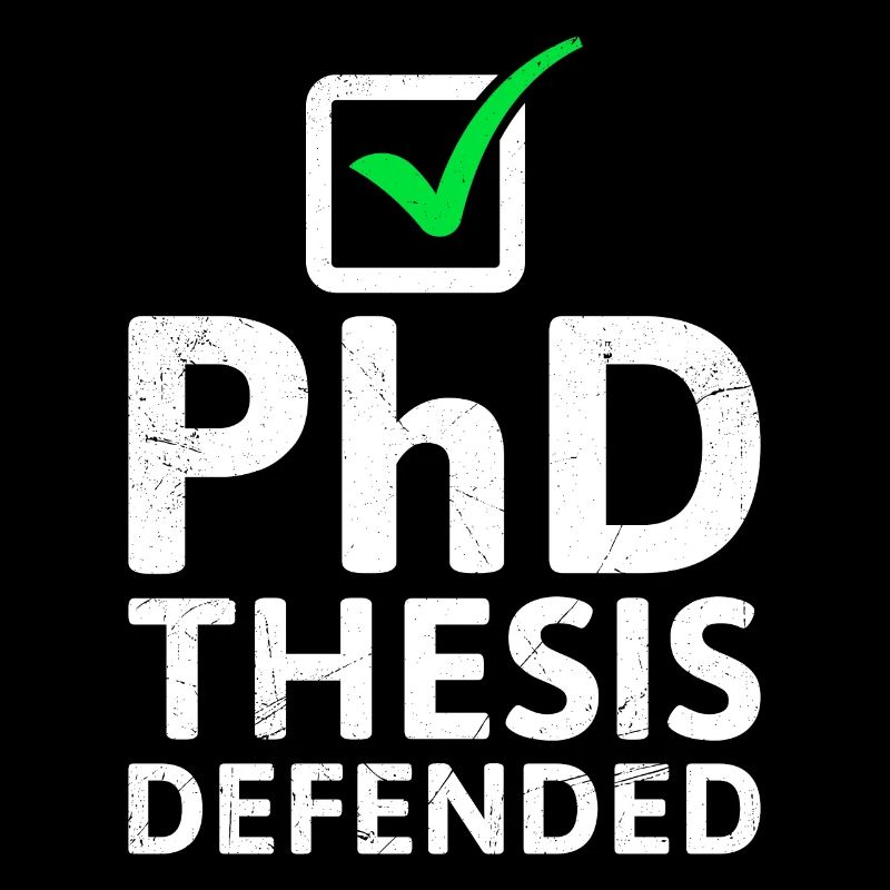 Dissertation verteidigt Doktor Ph.D Doktortitel