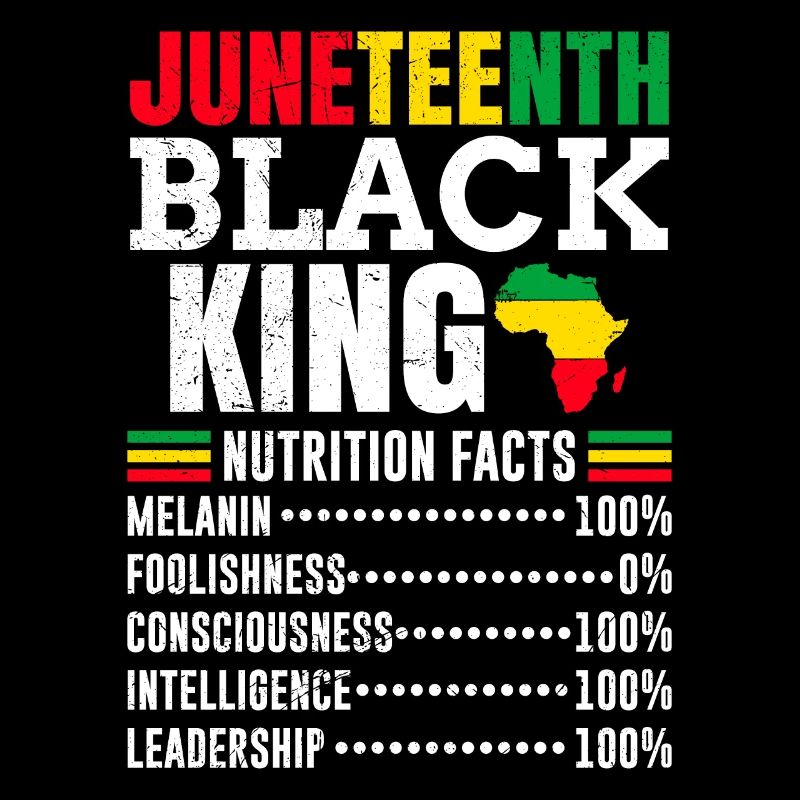 Juneteenth Black History Black King Afrika