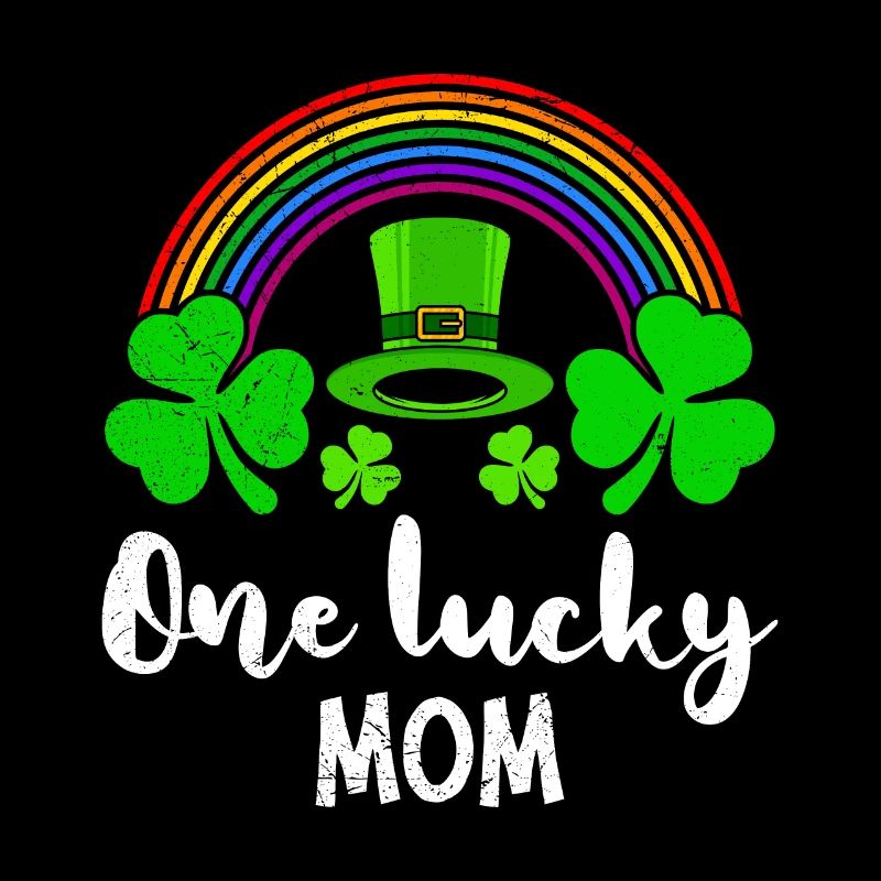 Une maman chanceuse Maman de la Saint-Patrick