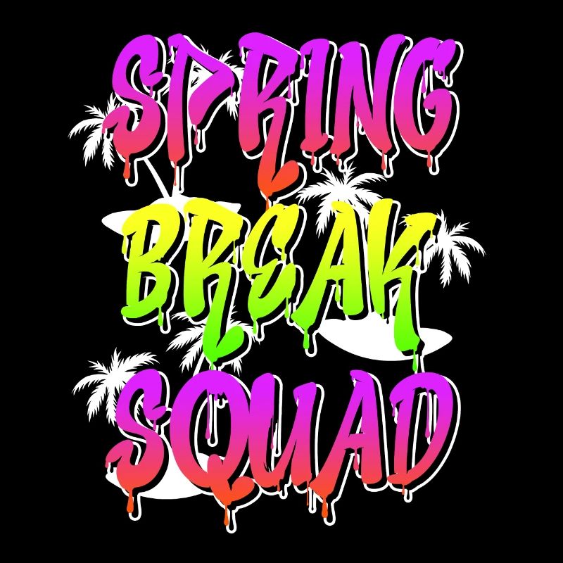 Spring Break Squad Sommerferien Spring Break
