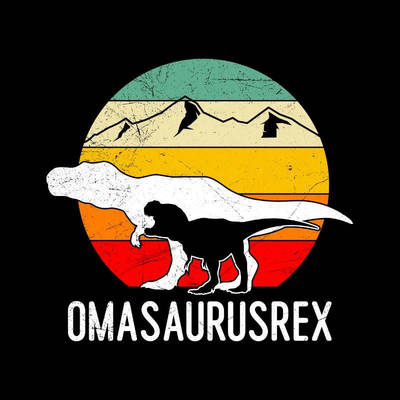Omasaurus Muttertag Großmutter Dinosaurier