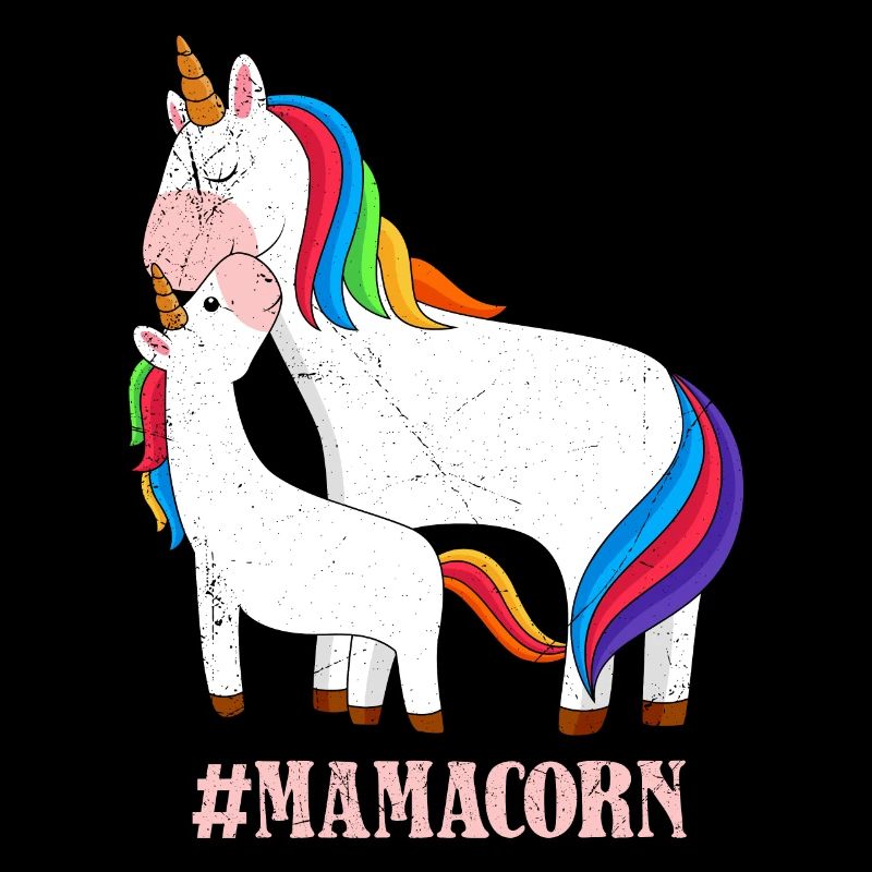 Mamacorn Muttertag Einhörner Mama Einhorn