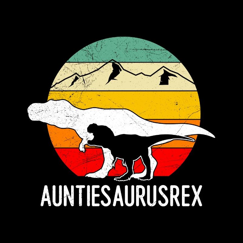 Auntiesaurus Tante Muttertag Dinosaurier Fan