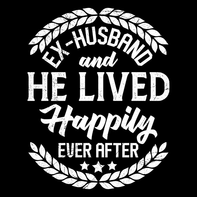 Ex-husband divorced man happy gentlemen