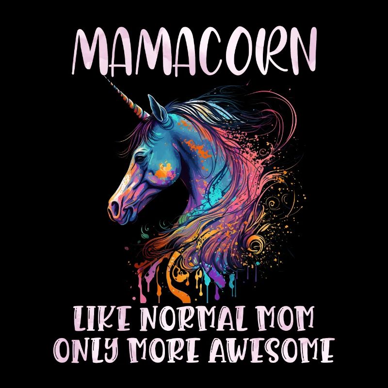 Mamacorn Einhorn Muttertag Mama Cooles Einhorn