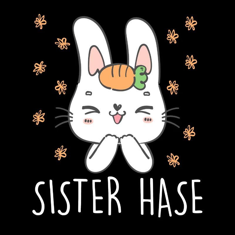 Osterhasen Schwester Easter Bunny Cute