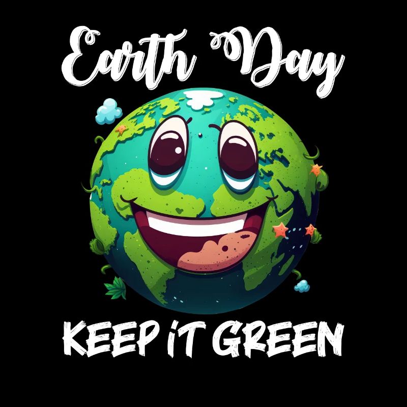 Keep it Green Save the Earth Environmental Love