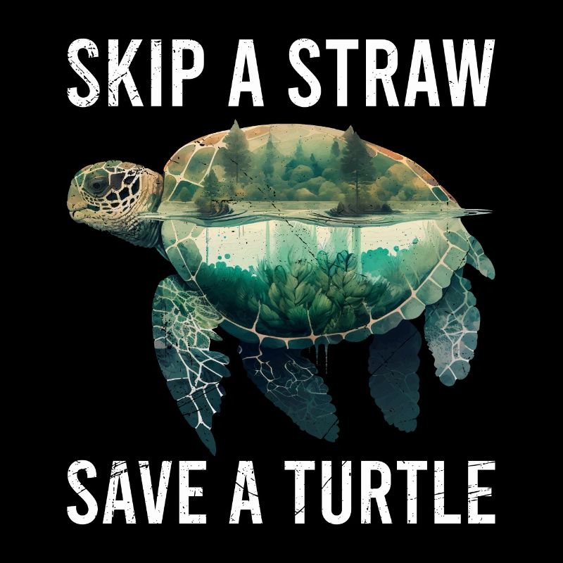 Skip A Straw Save A Turtle Environmental Protection