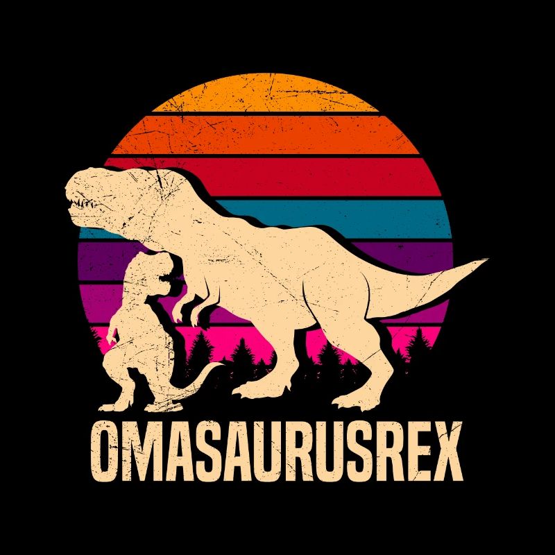 Omasaurus Muttertag Großmutter Dinosaurier