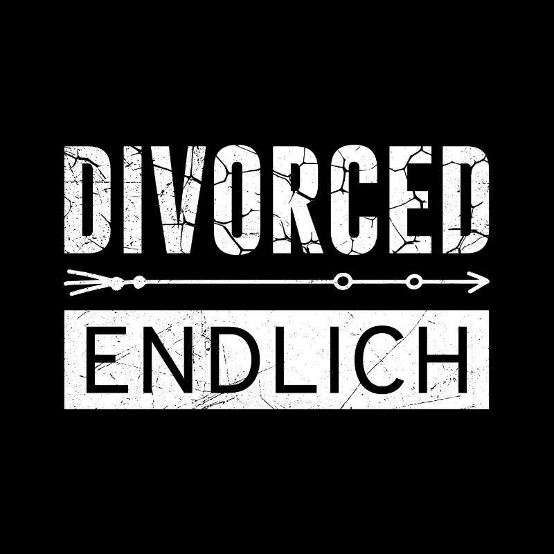 Endlich geschieden Scheidungsparty Scheidung