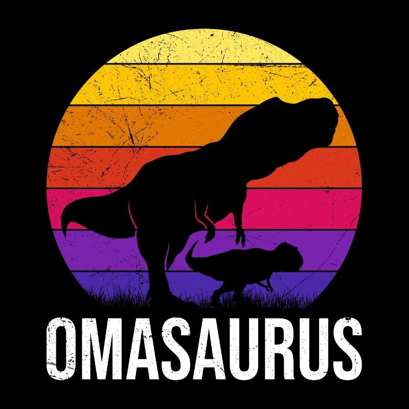 Omasaurus Muttertag Großmutter Dinosaurier