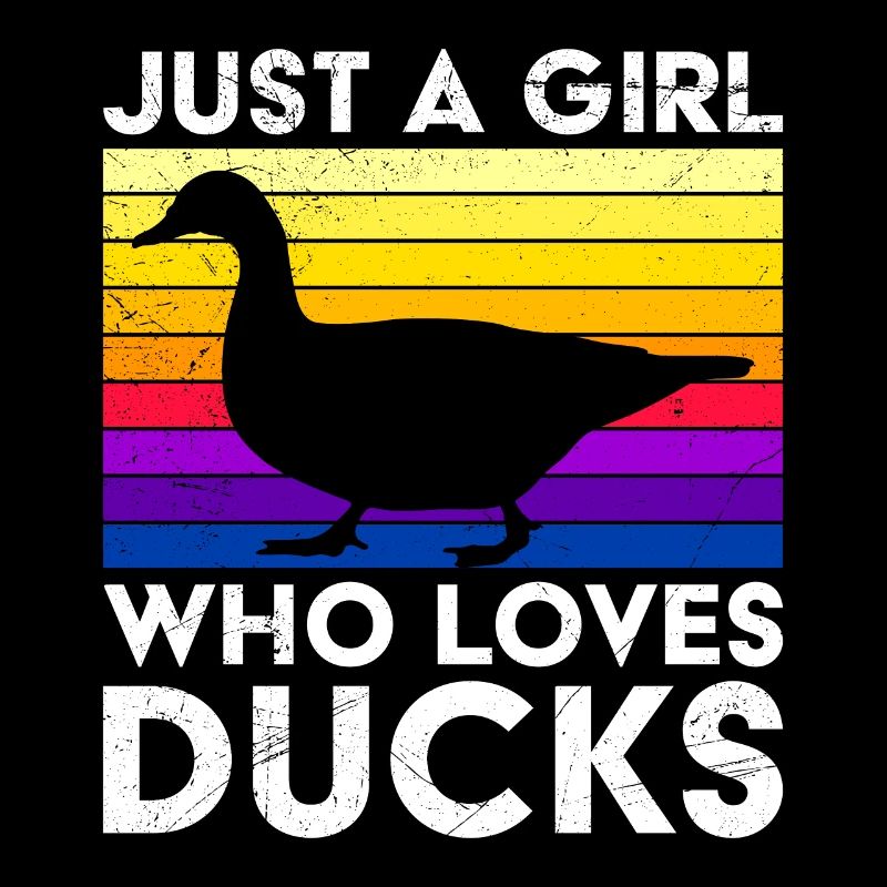 Tout simplement une fille qui aime les canards gardien de canards