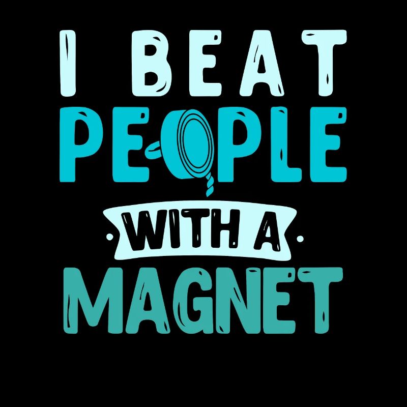 Magnetfischen Je bats les gens avec un aimant