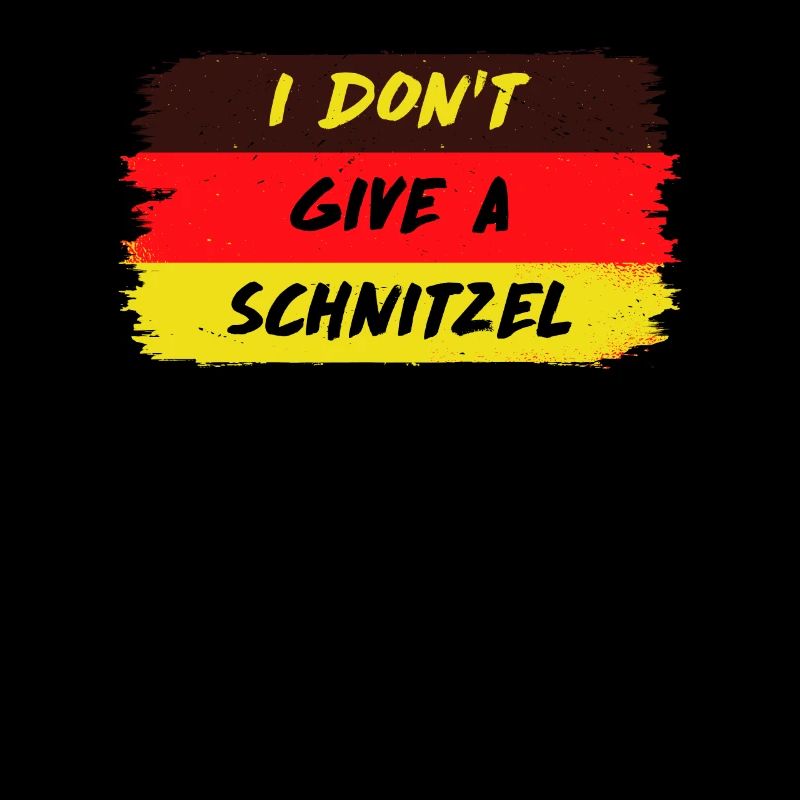 Schnitzel Shirt Bavarian I don't give a schnitzel