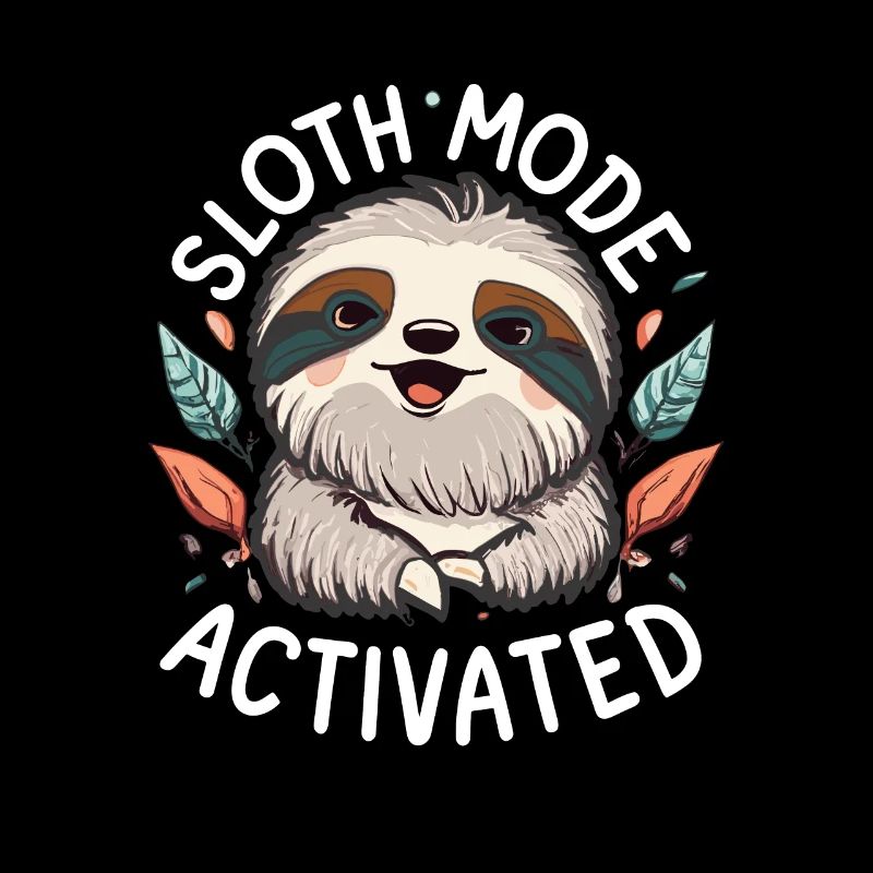 Sloth Mode Activated Funny Sloth