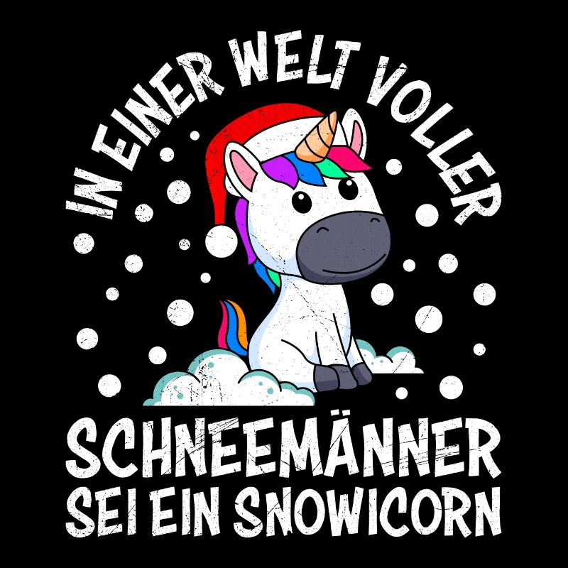 In einer Welt voller Schneemänner sei Snowicorn