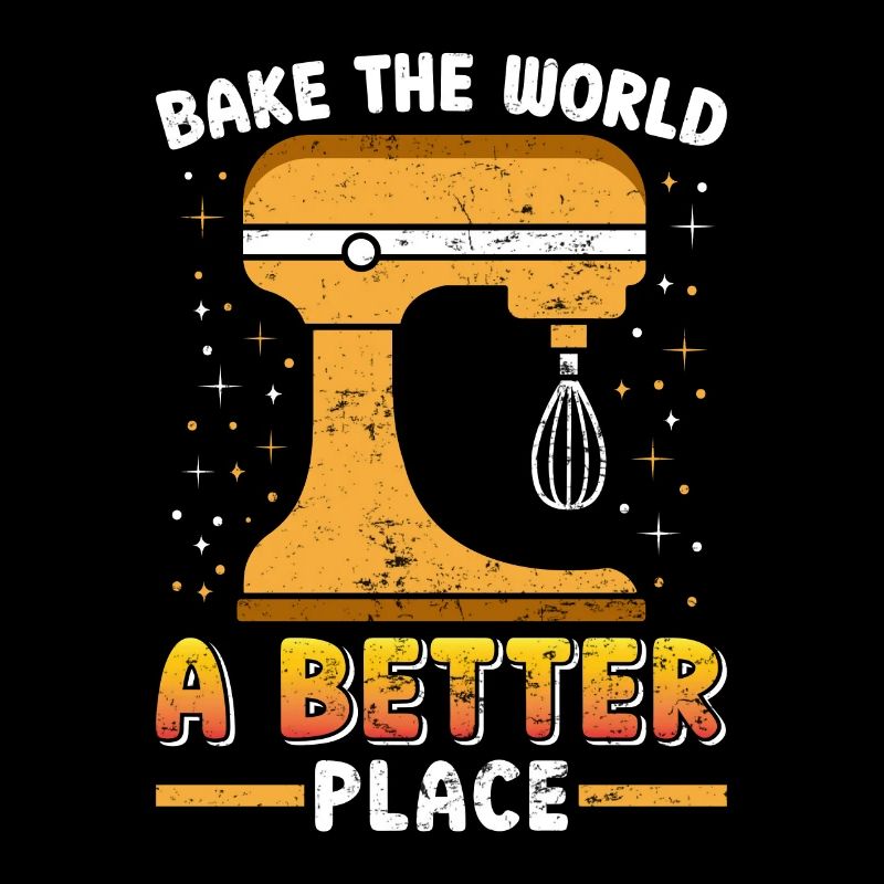 Baker Bake the World a Better Place Backfans