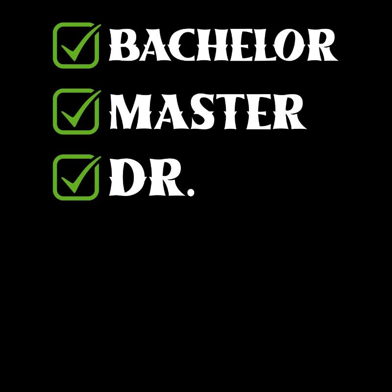 Doktorabschluss Bachelor Master Dr. Doktorarbeit