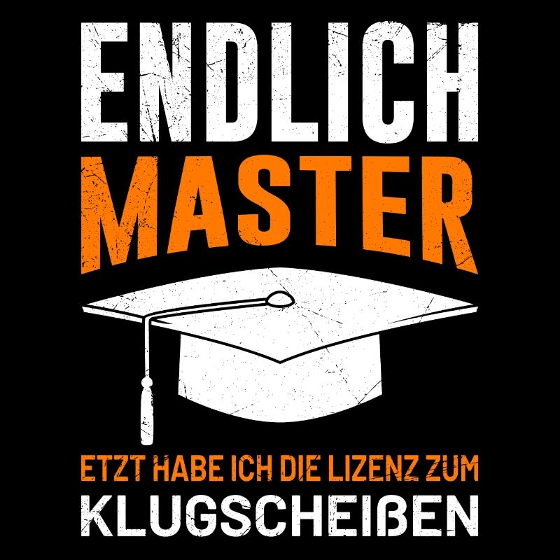 Masterabschluss Endlich Master Lizenz Bestanden