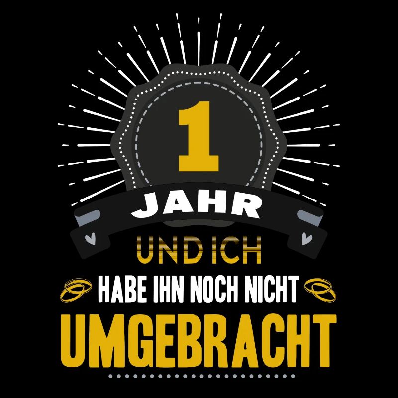 1. Hochzeitstag Ehefrau 1 Jahr Ehe Papierhochzeit