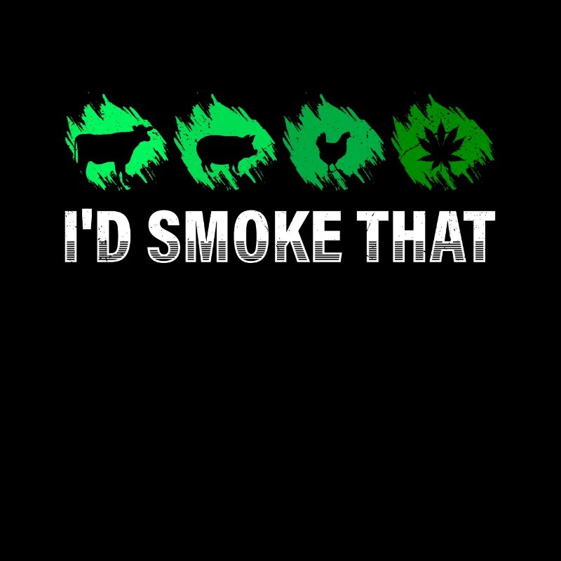 BBQ Lovers I'd Smoke That Meat Eater