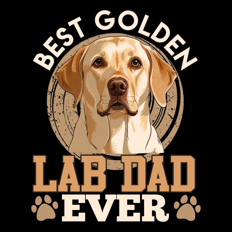 Labrador Owner BEST GOLDEN LAB DAD EVER