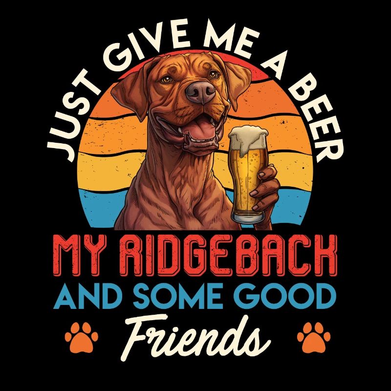 Propriétaire de Ridgeback JUSTE UNE BIÈRE ET LA MINE