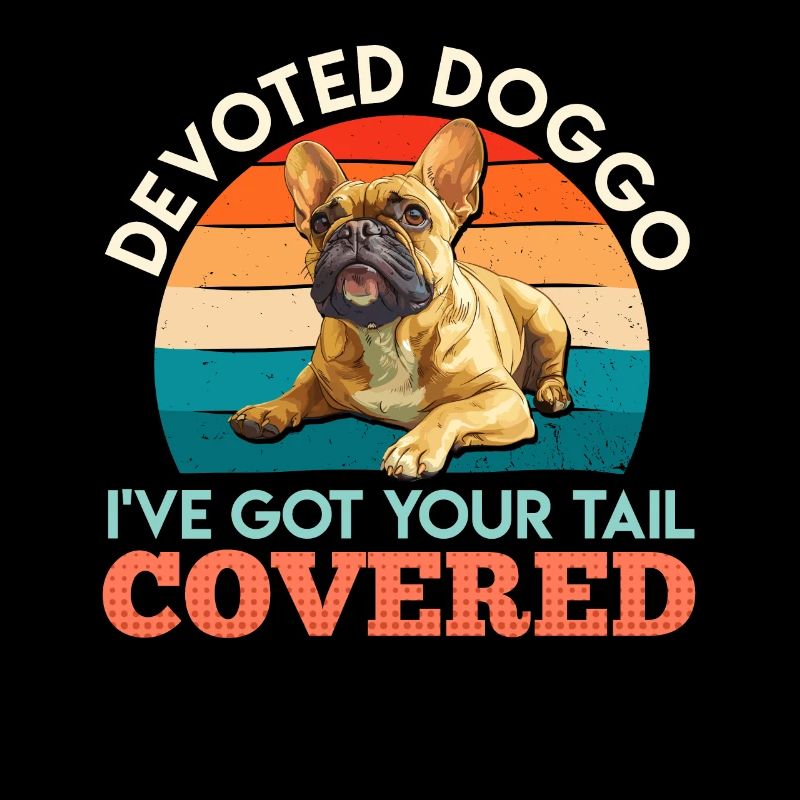 Bouledogue français DOGGO DÉVOUÉ Drôle