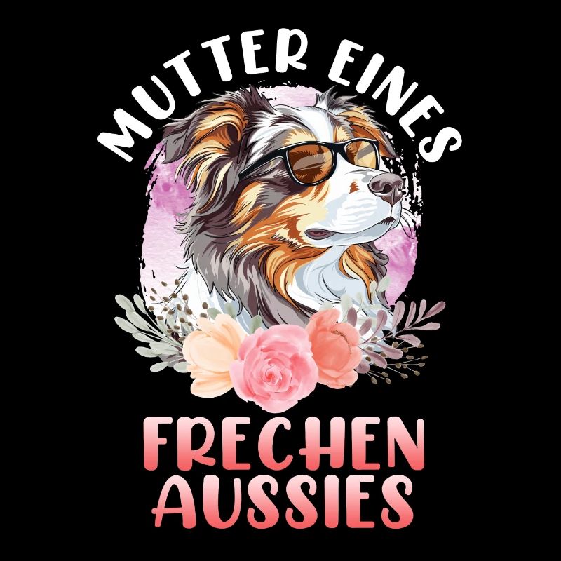 MÈRE D’UN BERGER AUSTRALIEN AUSTRALIEN EFFRONTÉ