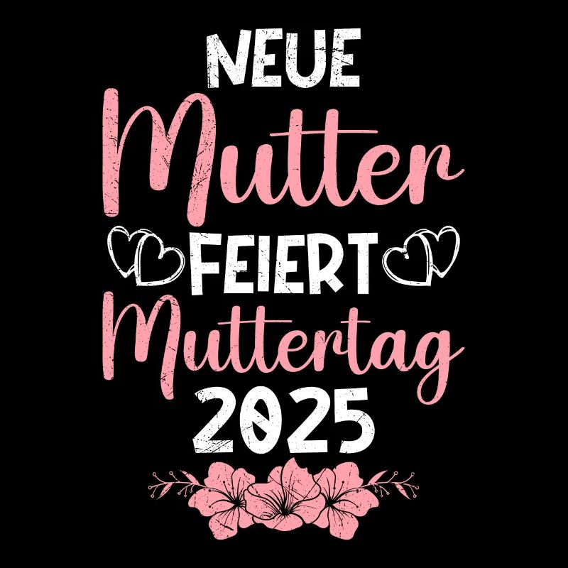 Zukünfitge Mama NEUE MUTTER FEIERT MUTTERTAG