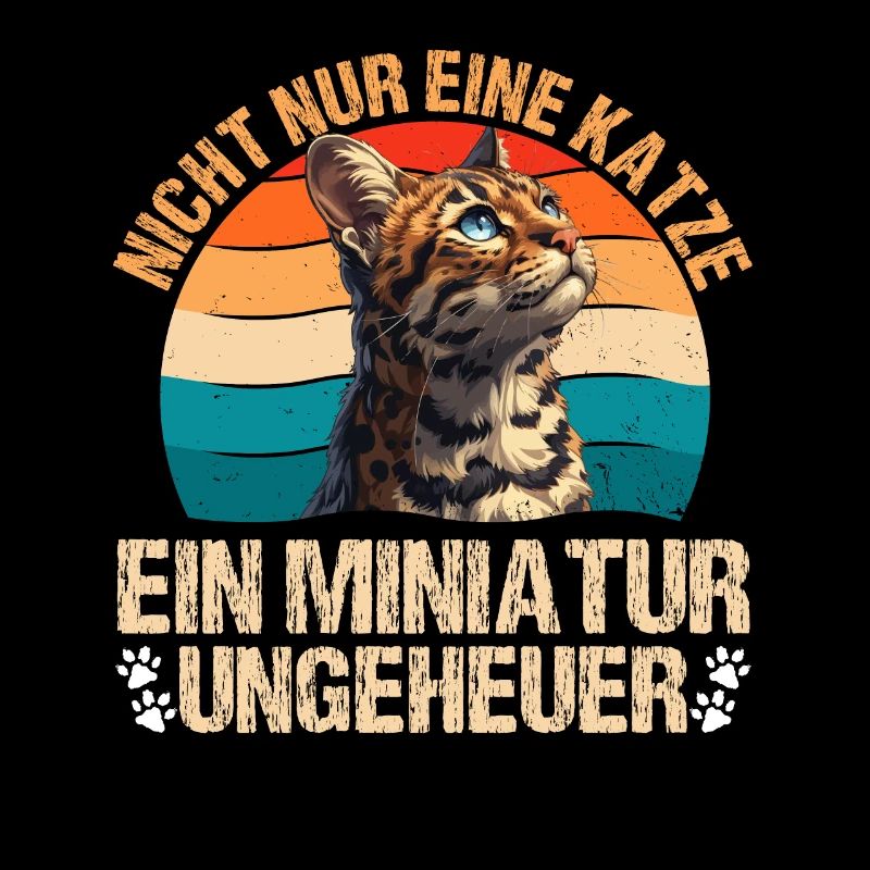 Chat du Bengale PAS SEULEMENT UNE MINIATURE DE CHAT