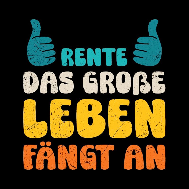 RENTE DAS GRO?E LEBEN FÄNGT AN Lustiges