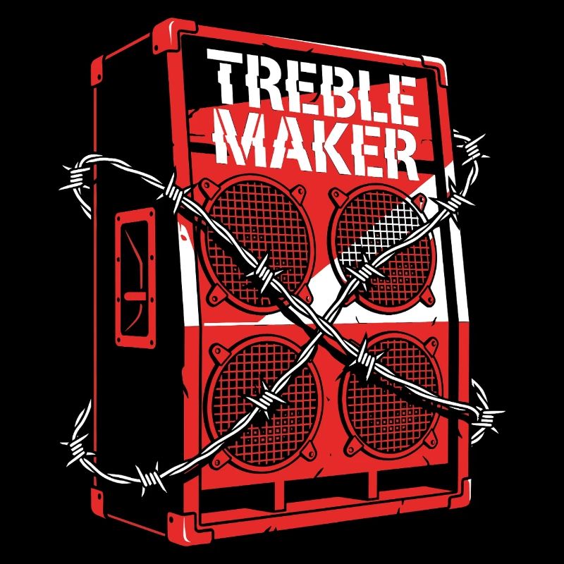 Treble Maker Music Pun Techno Rave
