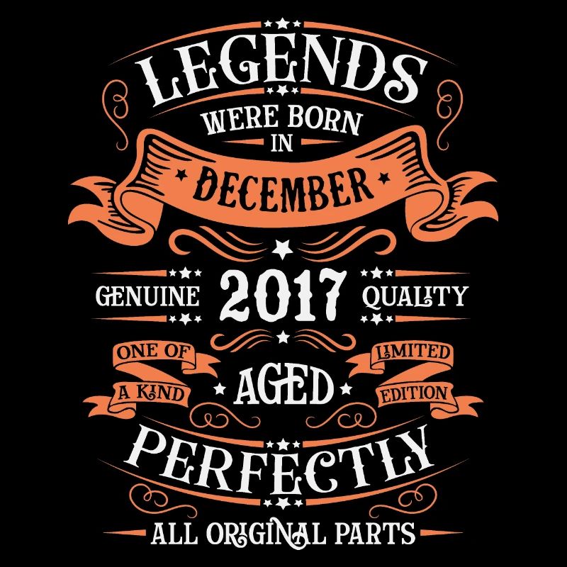 Die Legenden wurden im Dezember 2017 geschenkt