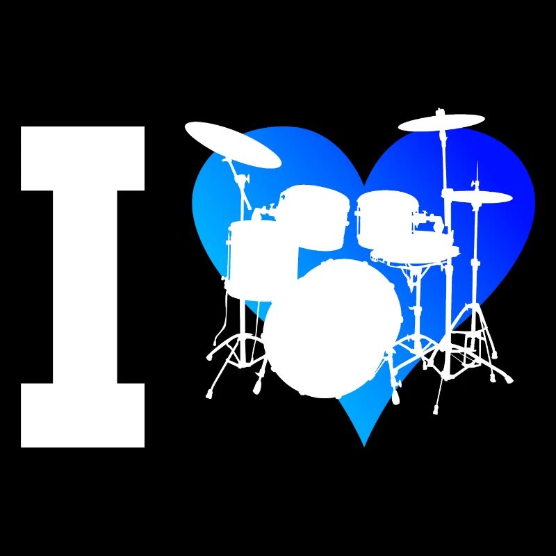 Percussionniste Drum Kit Batteur