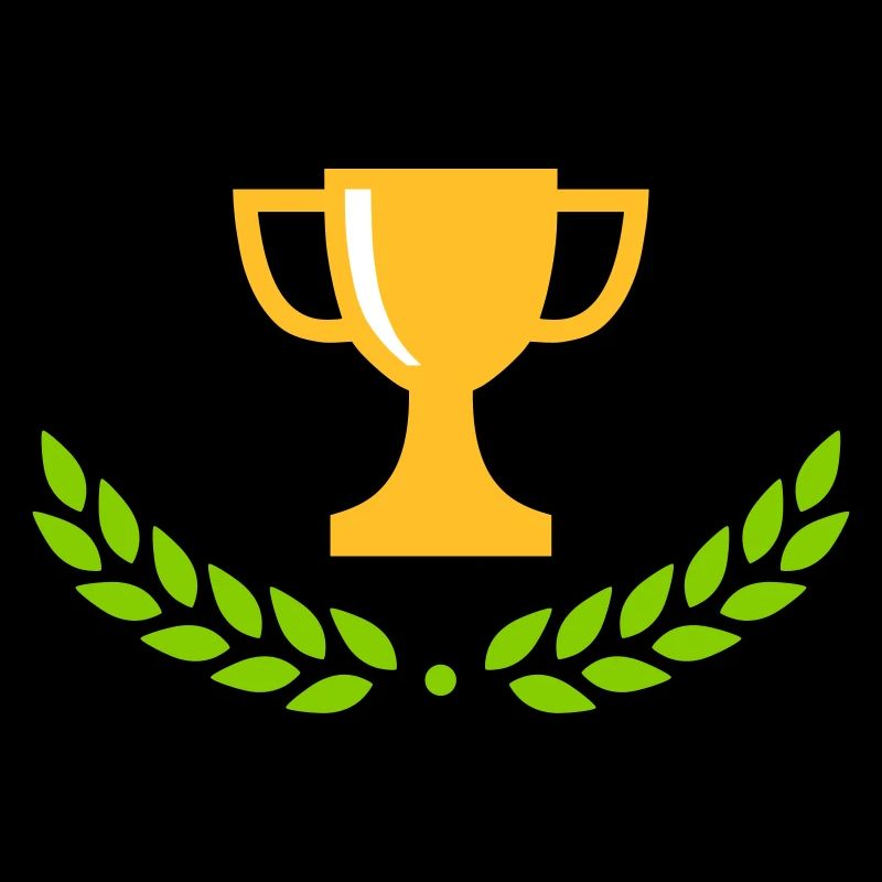 Coupe et couronne de laurier