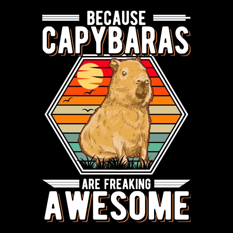 Parce que les Capybaras sont impressionnants