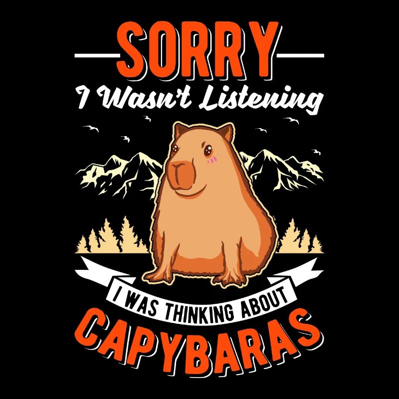 Capybara Gift Capybara Capibara