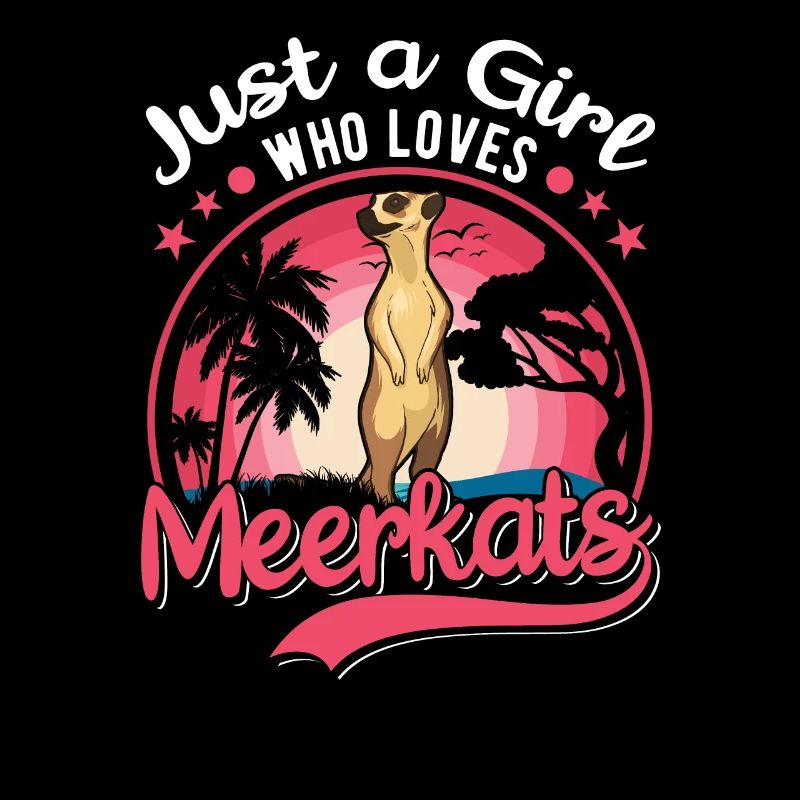 Erdmännchen Mädchen Meerkat